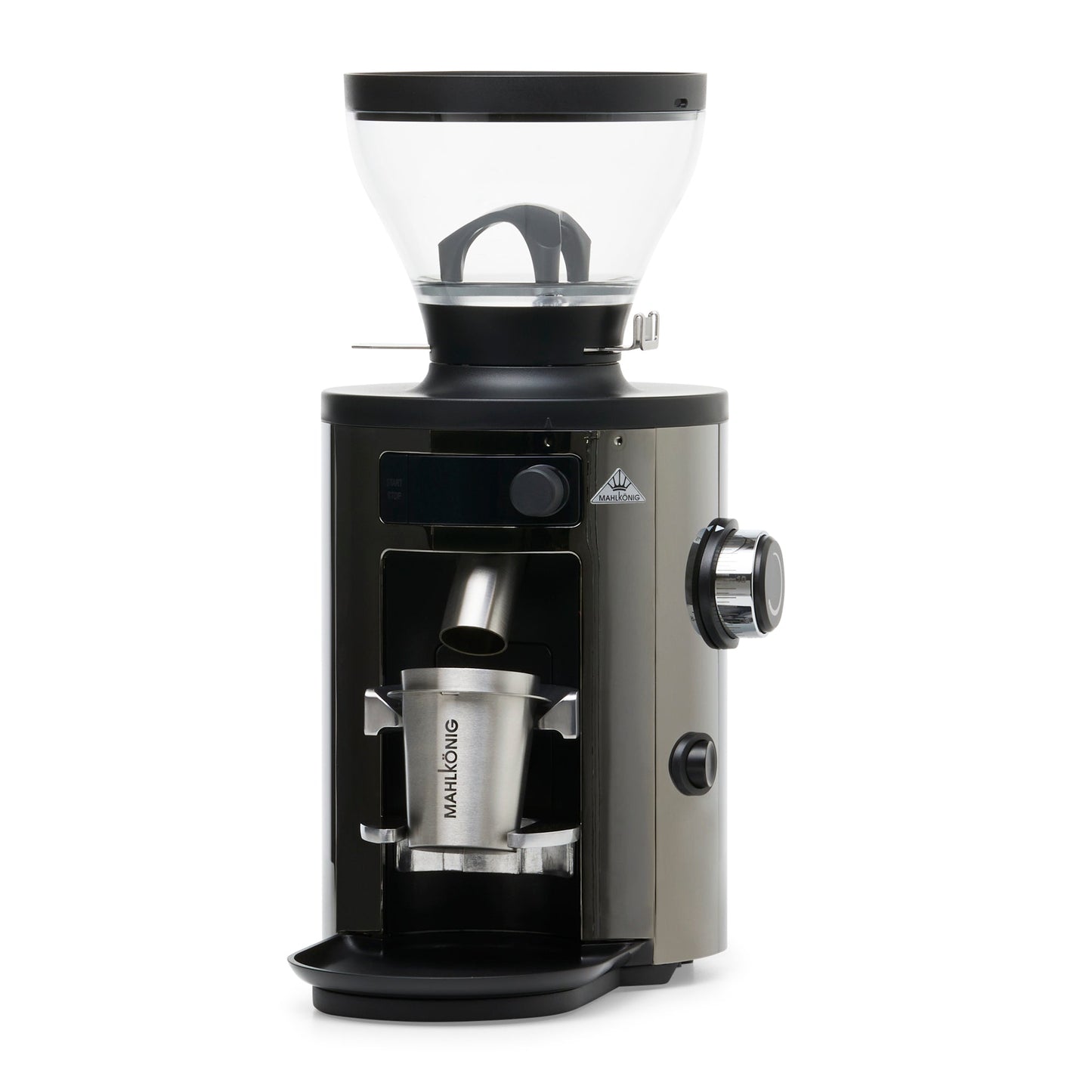 Mahlkonig X54 Allround Home Coffee Grinder with Short Hopper - Black Chrome