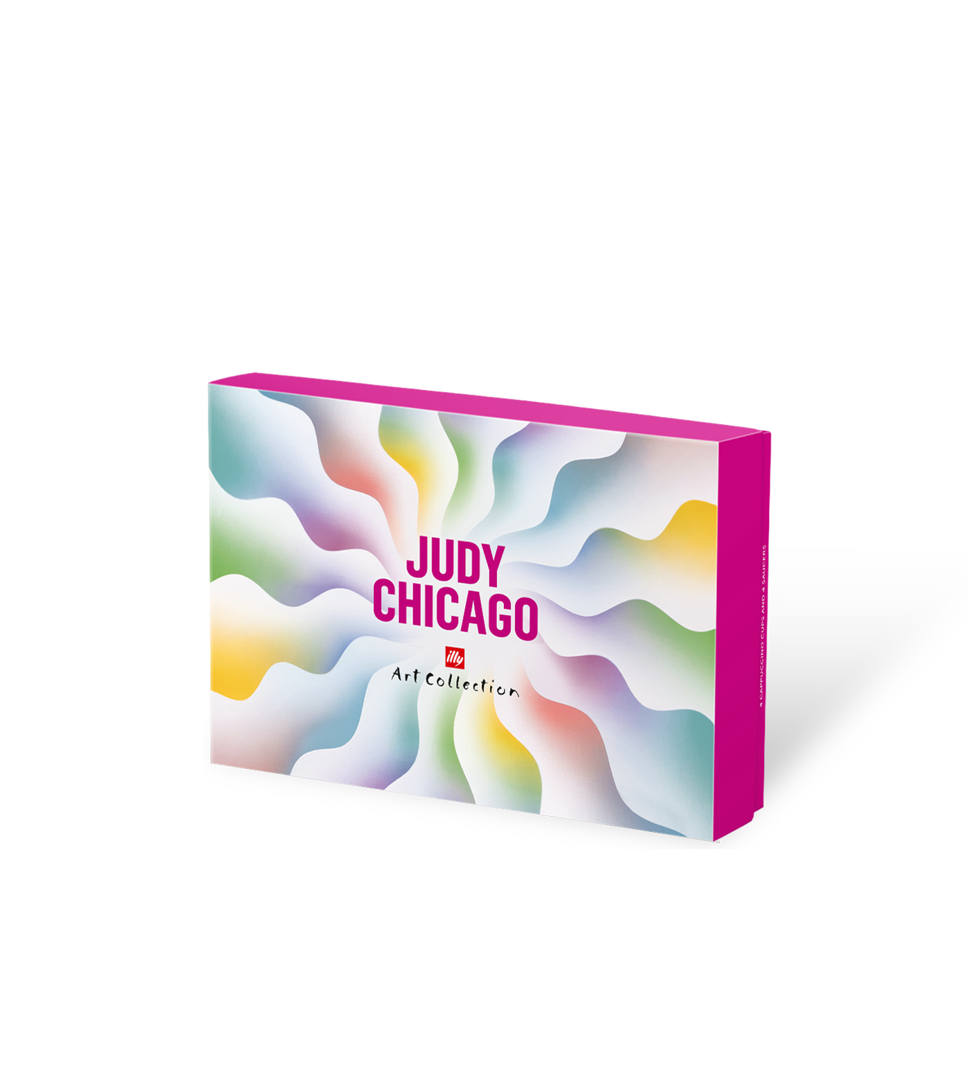 Illy Art Collection Judy Chicago Set of 4 Cappuccino Cups