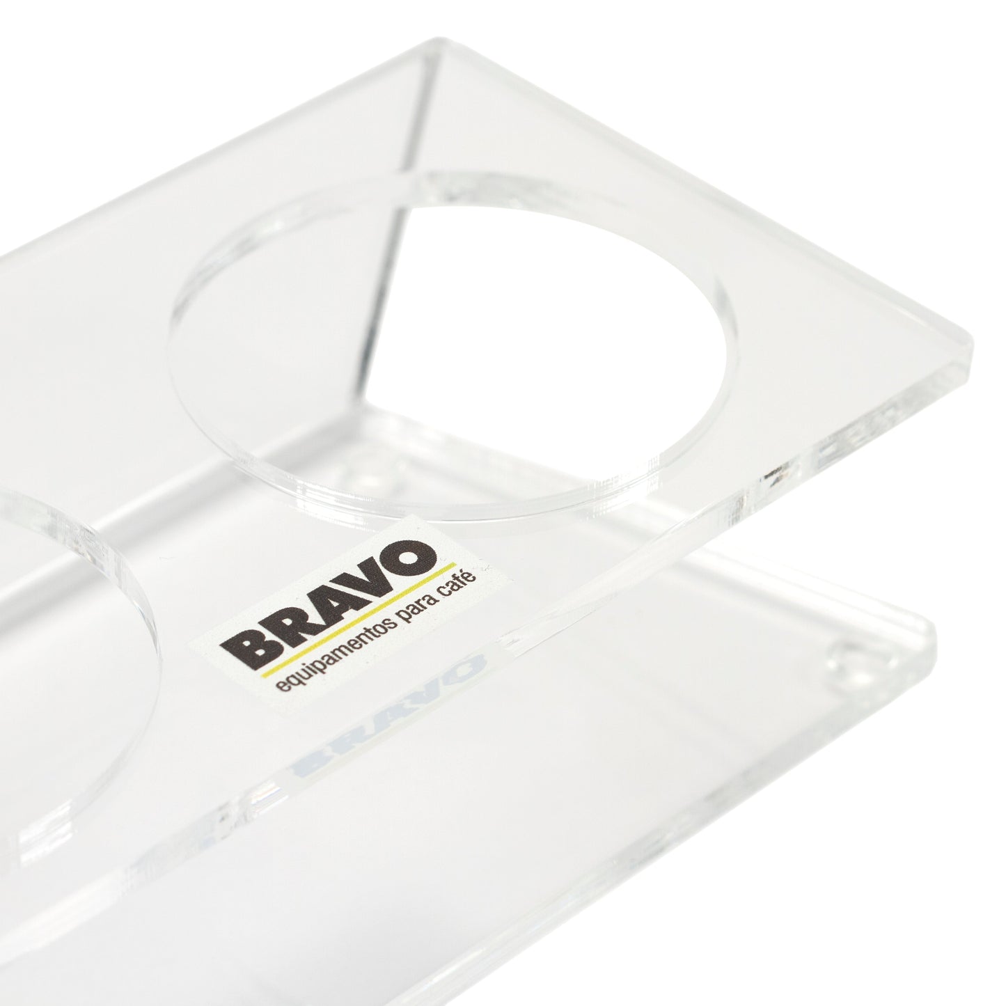Bravo Acrylic Tamper and Distributor Stand