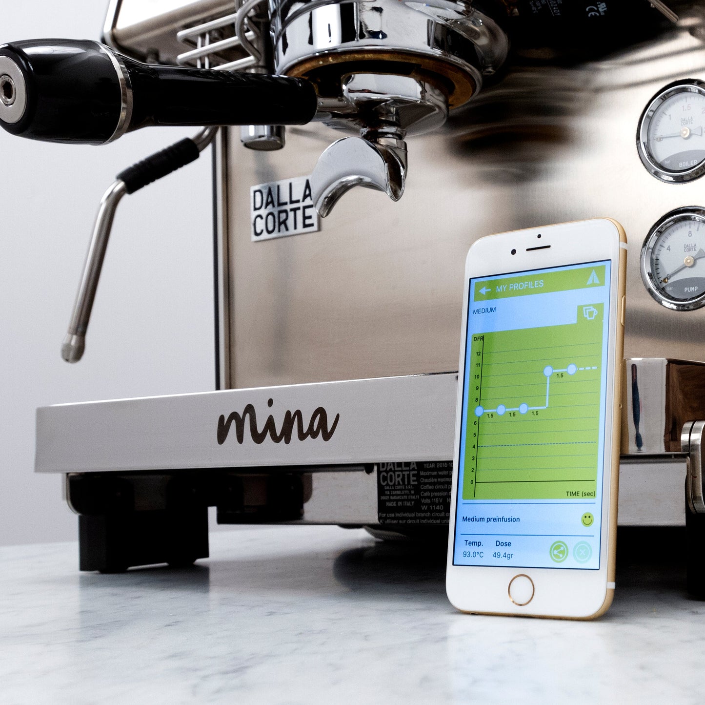 Dalla Corte Mina Espresso Machine