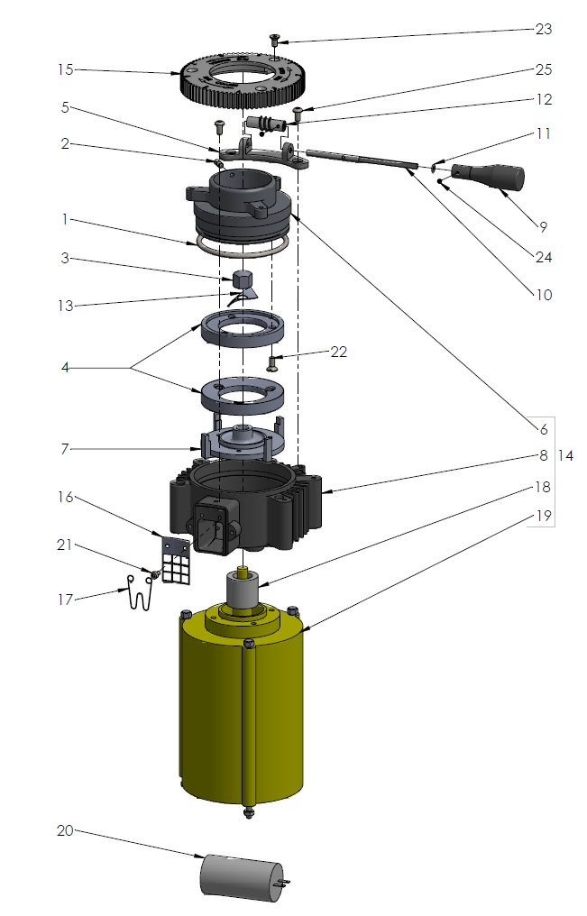 ECM V-Titan 64 Part Diagram 89250