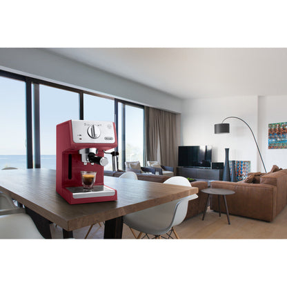 DeLonghi ECP3220R Pump Driven Espresso Machine - Red