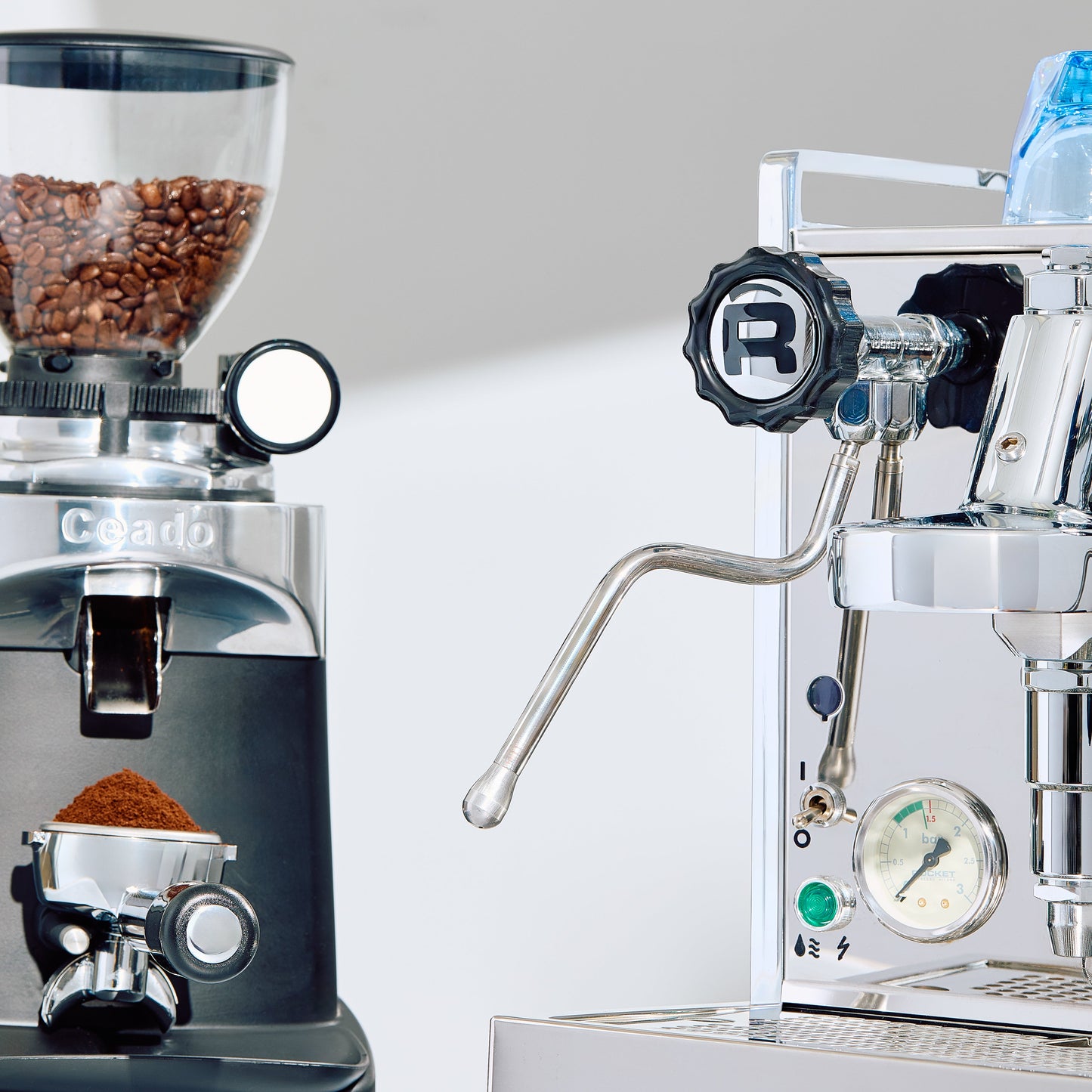 Refurbished Rocket Espresso Mozzafiato Cronometro V Espresso Machine