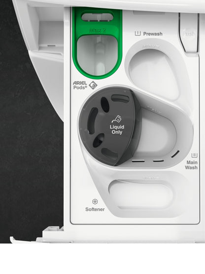 AEG 8000 LWR8516O5UD Freestanding Washer Dryer, 10Kg/6kg Load, 1600rpm Spin, White – image 2 of 8