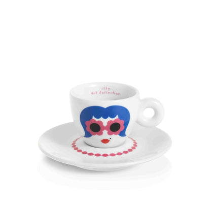 illy Art Collection Olimpia Zagnoli Espresso Cups - Set of 2