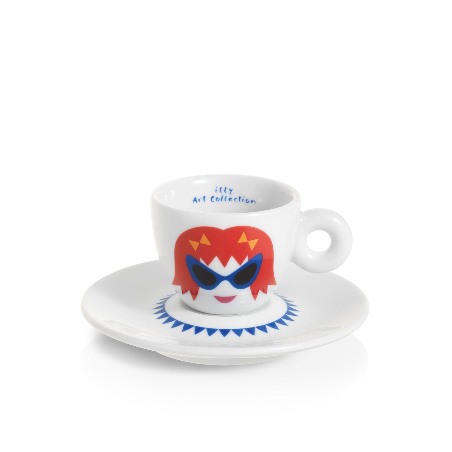 illy Art Collection Olimpia Zagnoli Espresso Cups - Set of 6