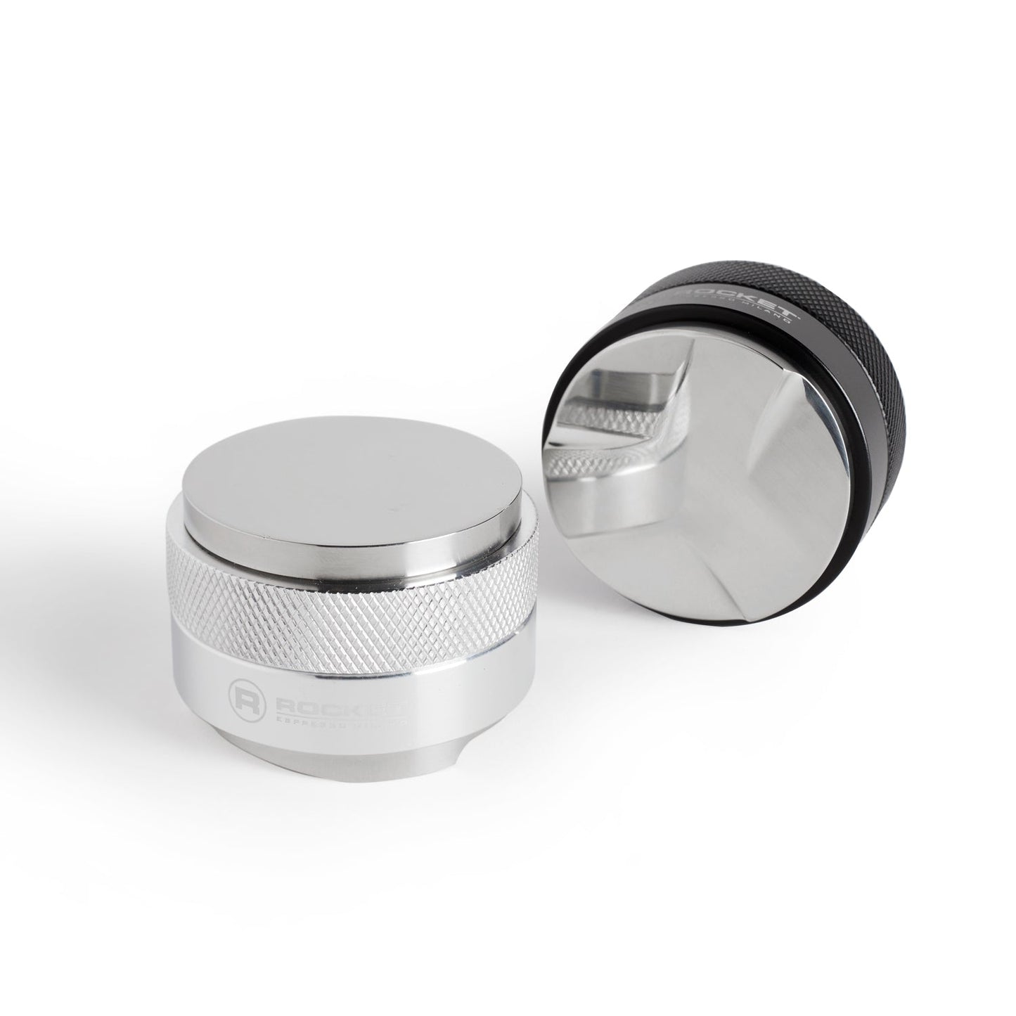 Rocket Espresso 2 in 1 Tamper and Leveler - Silver