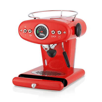 X1 Anniversary E.S.E. Pod & Ground Coffee Machine - Red