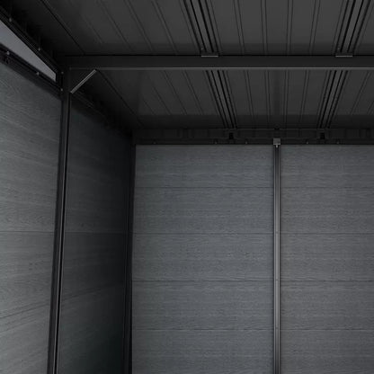 Keter Newton Plus 7ft 4" x 7ft 6" (2.2 x 2.3m) Storage Shed with Side Entry – image 4 of 6