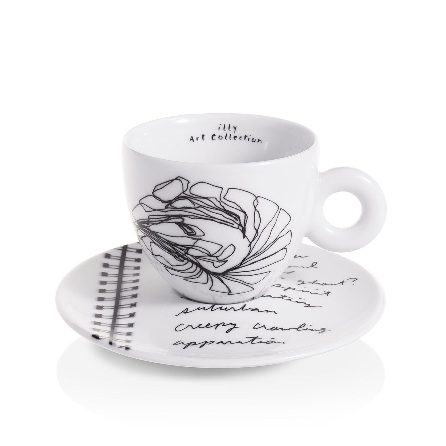 illy Art Collection Biennale 2019 Set of 4 Cappuccino Cups