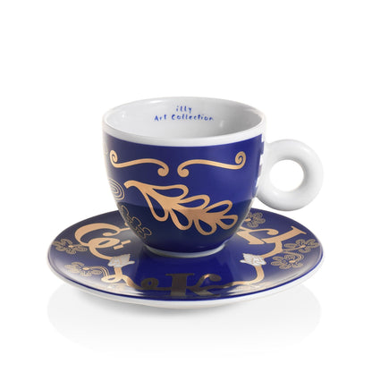 illy Art Collection Biennale 2019 Set of 4 Cappuccino Cups