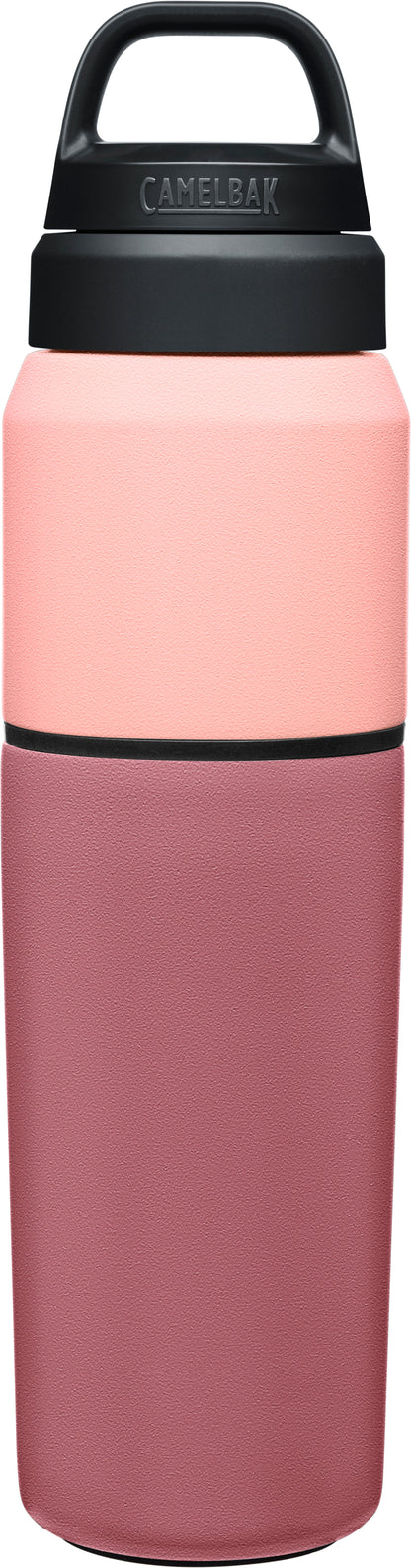 Camelbak MultiBev 22 oz Bottle / 16 oz Cup in Terracotta Rose