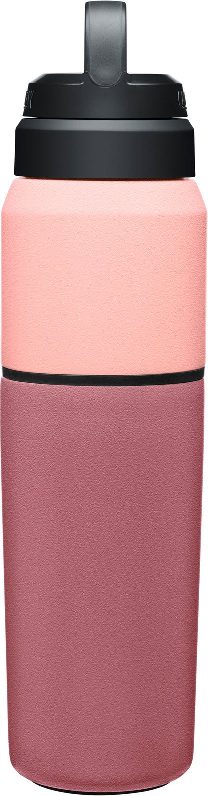 Camelbak MultiBev 22 oz Bottle / 16 oz Cup in Terracotta Rose