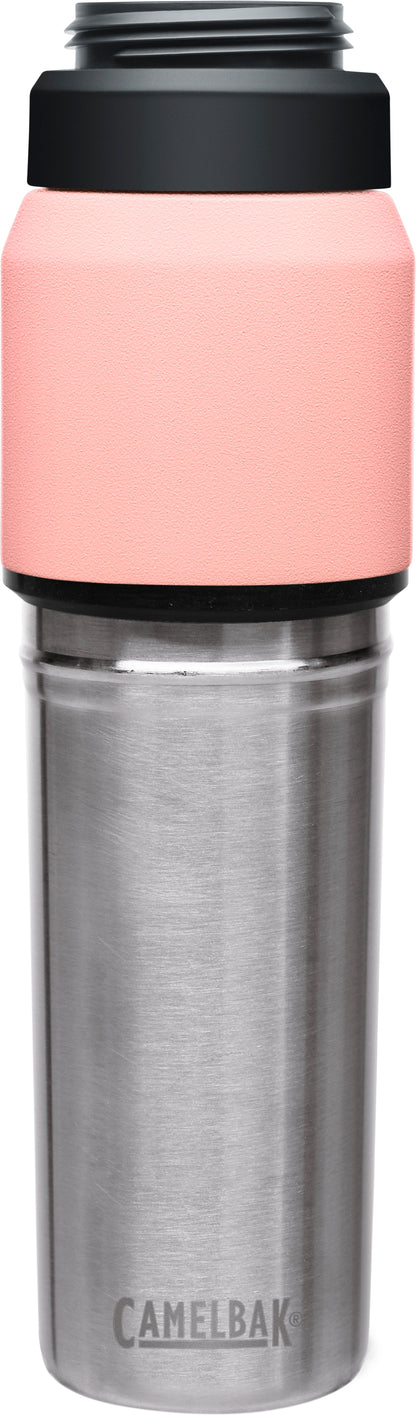 Camelbak MultiBev 22 oz Bottle / 16 oz Cup in Terracotta Rose