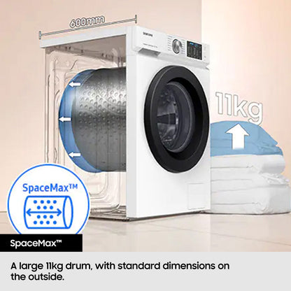 Samsung WD11DG5B15BBEU 11/6kg Washer Dryer, E Rated in Black – image 6 of 8