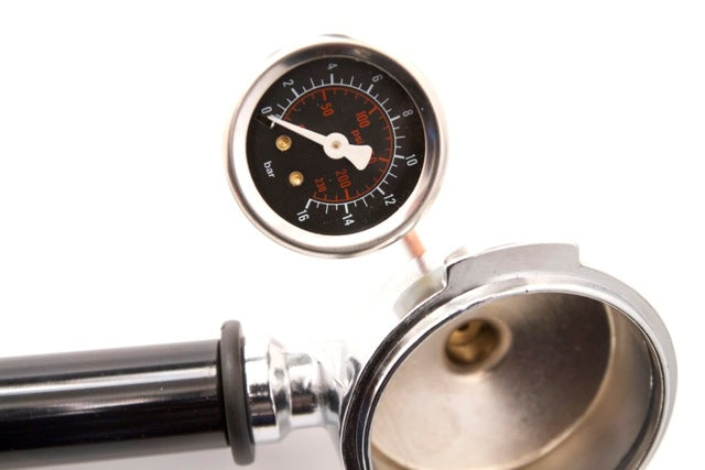 58 mm Portafilter with Pressure Gauge
