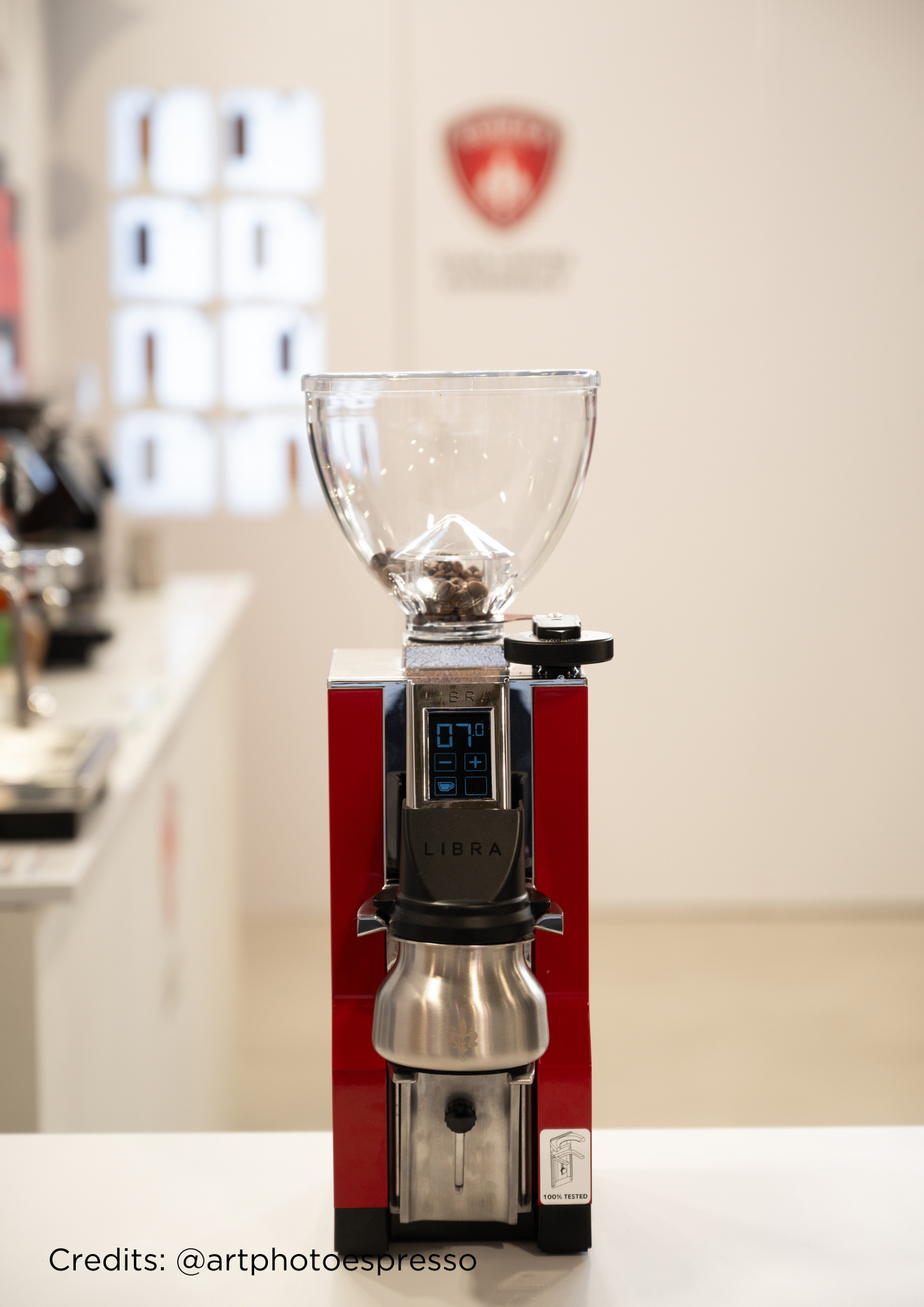 Refurbished Eureka Mignon Libra AP Weight-Based Coffee Grinder