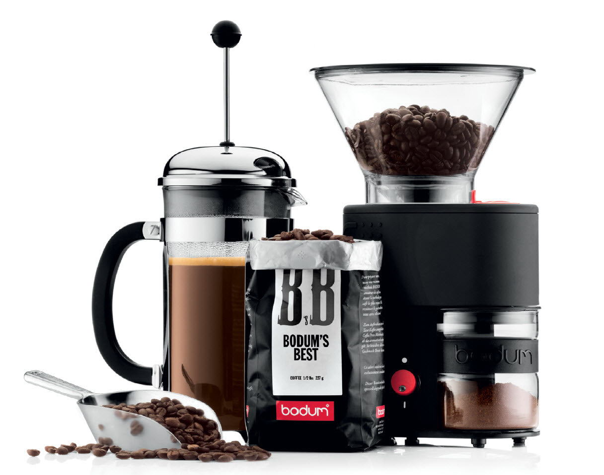 Bodum Bistro Burr Coffee Grinder in Black