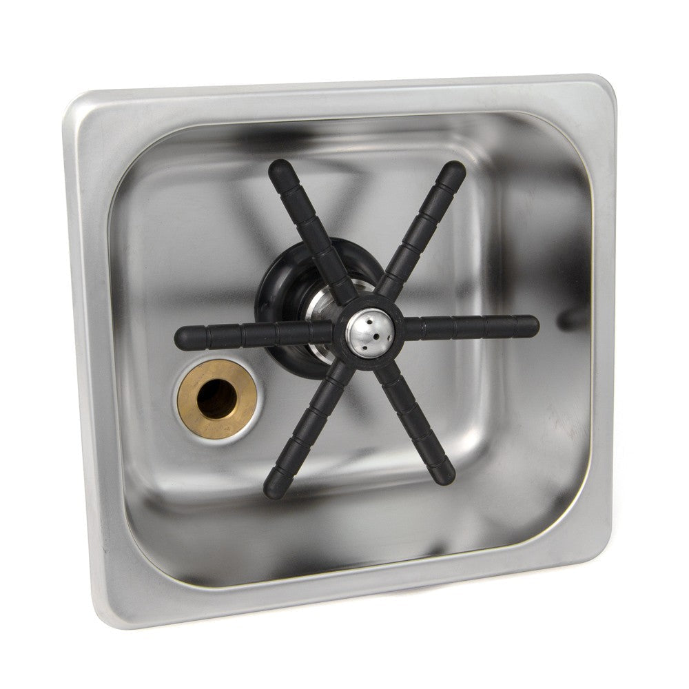 Barista Basics Built In Rinser - 6" x 6" x 2" Pan Size