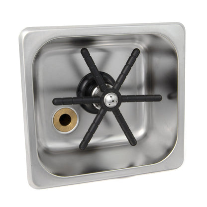 Barista Basics Built In Rinser - 6" x 6" x 2" Pan Size