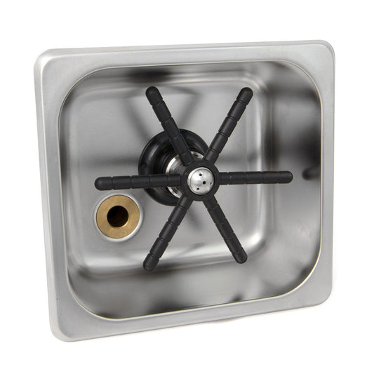 Barista Basics Built In Rinser - 6" x 6" x 2" Pan Size