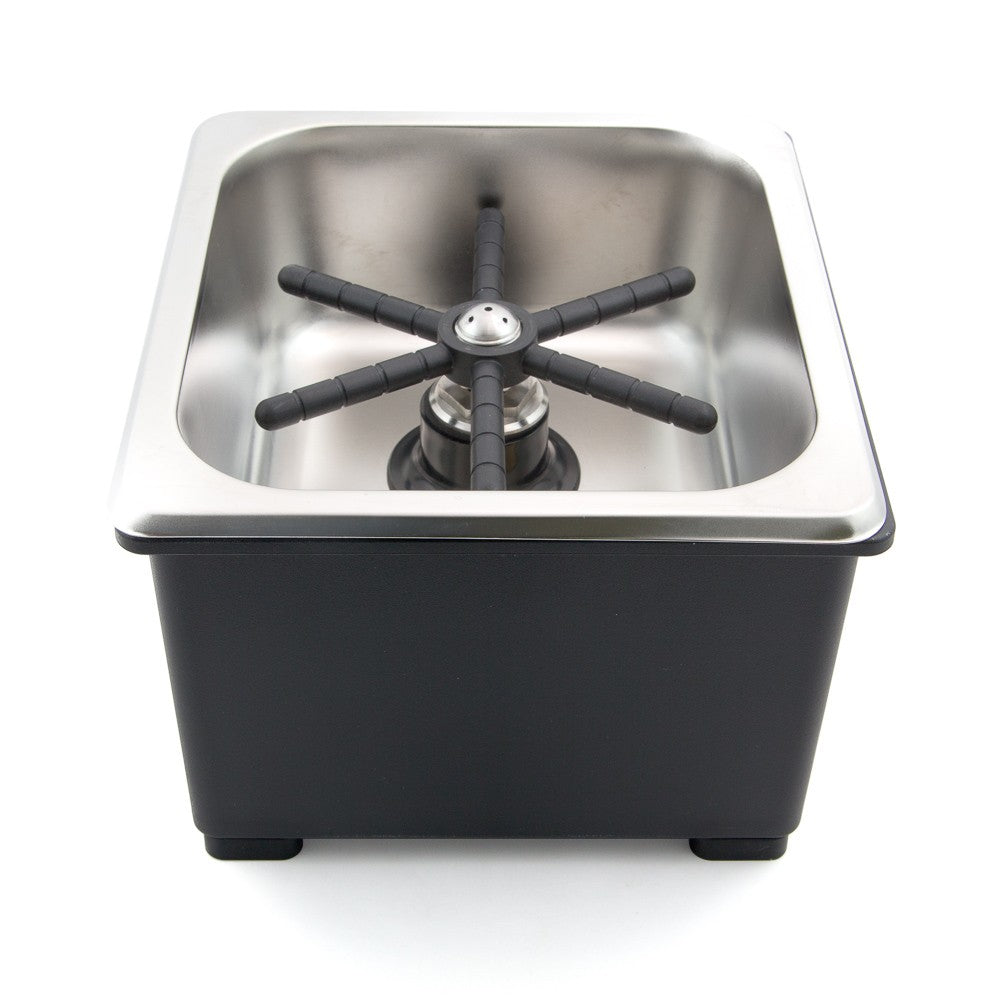 Barista Basics Counter Top Rinser - 6" x 6" x 2" Pan Size