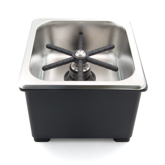 Barista Basics Counter Top Rinser - 6" x 6" x 2" Pan Size