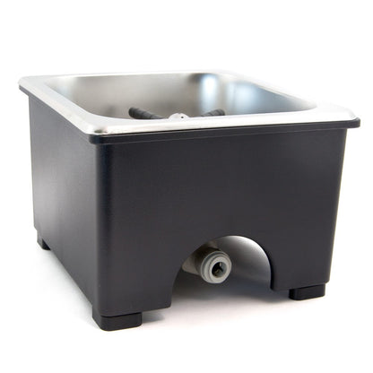 Barista Basics Counter Top Rinser - 6" x 6" x 2" Pan Size