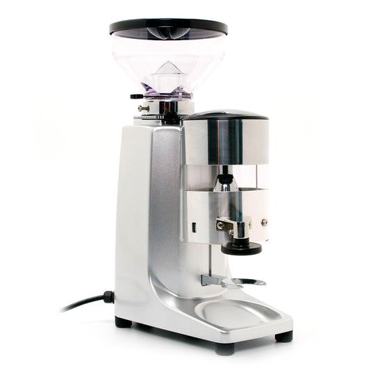 Quamar M80 Dosing Espresso Grinder in Silver