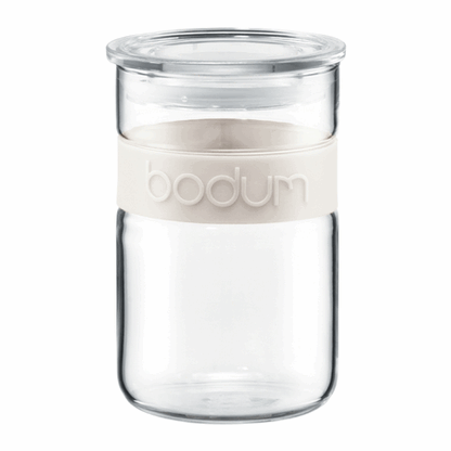 Bodum Presso 20 fl oz Storage Jar in White