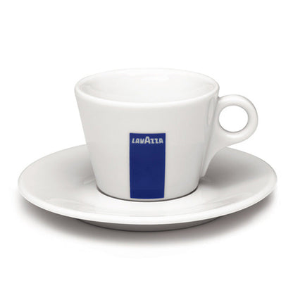 Lavazza Logo Cappuccino Cup and Saucer Set