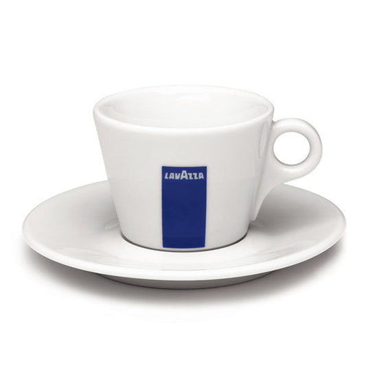 Lavazza Logo Cappuccino Cup and Saucer Set