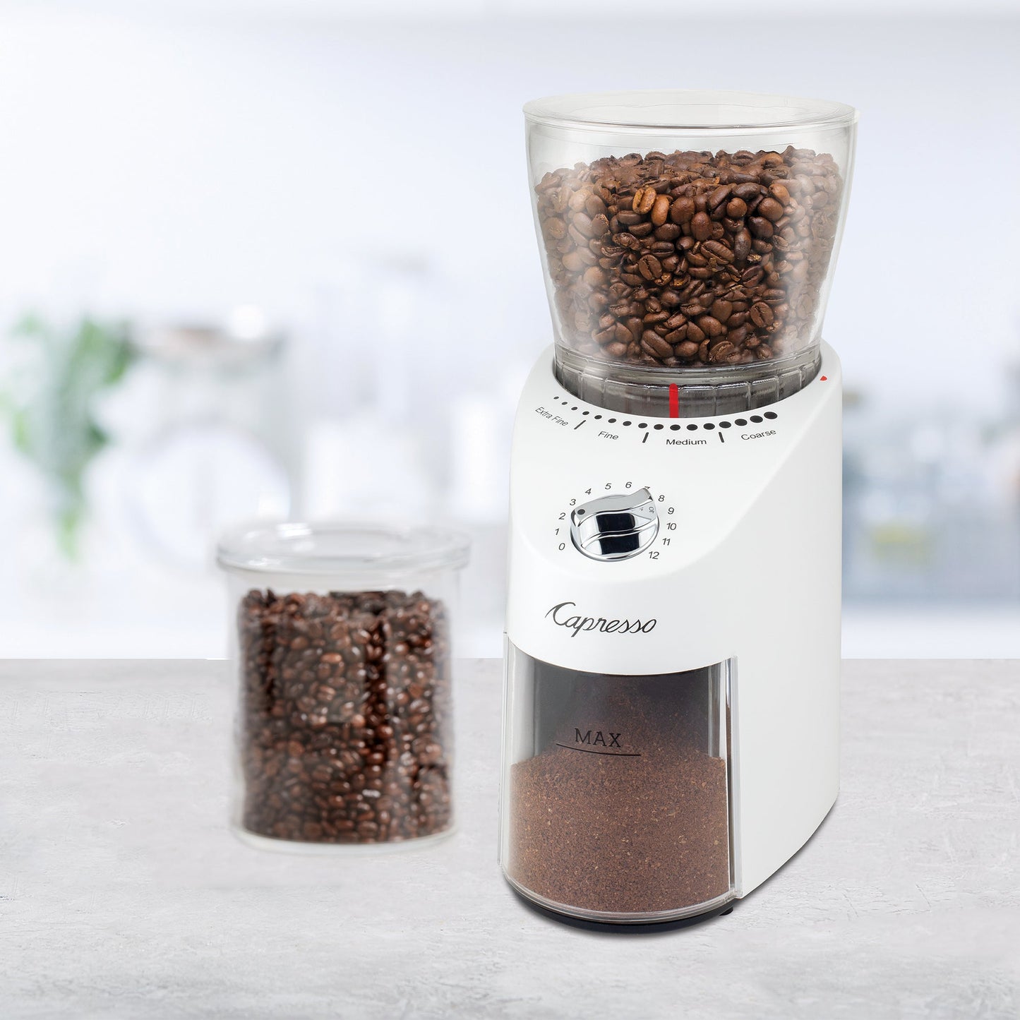 Capresso Infinity Plus Conical Burr Coffee Grinder