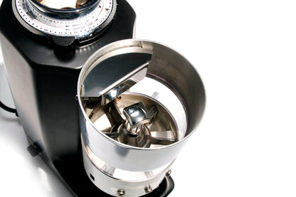 Quamar M80 Dosing Espresso Grinder with Timer in Black