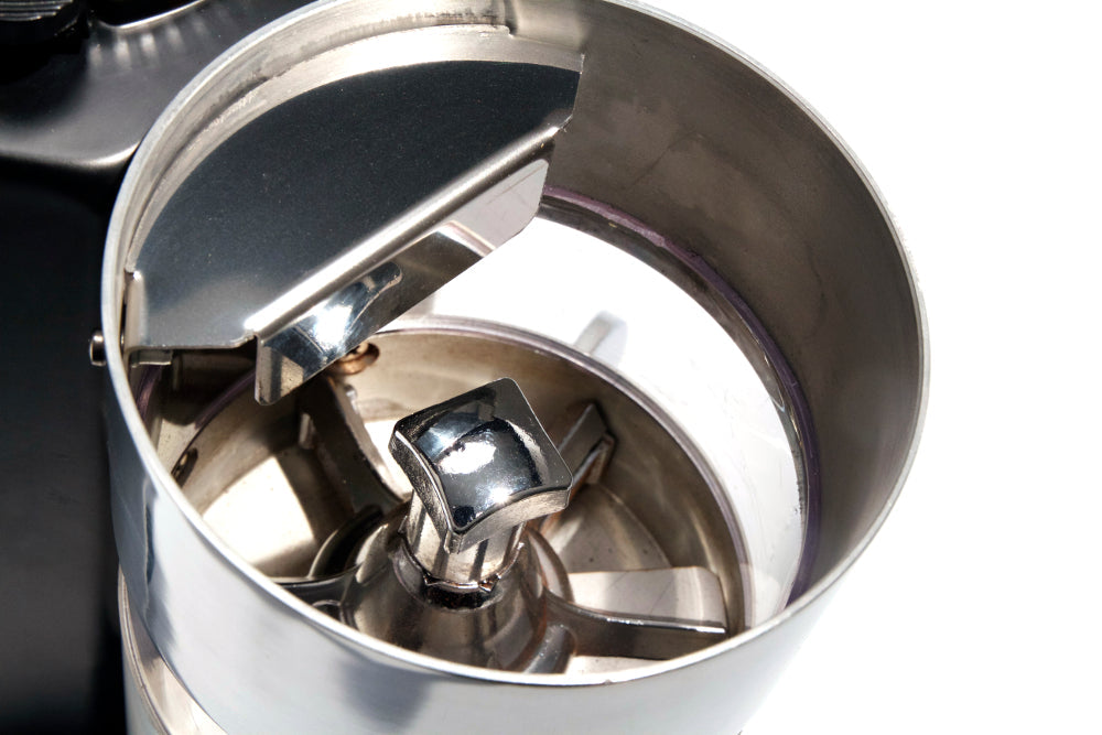 Quamar M80 Dosing Espresso Grinder in Black