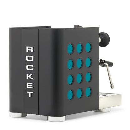 Rocket Espresso Appartamento TCA Espresso Machine - Black with Black Stripe