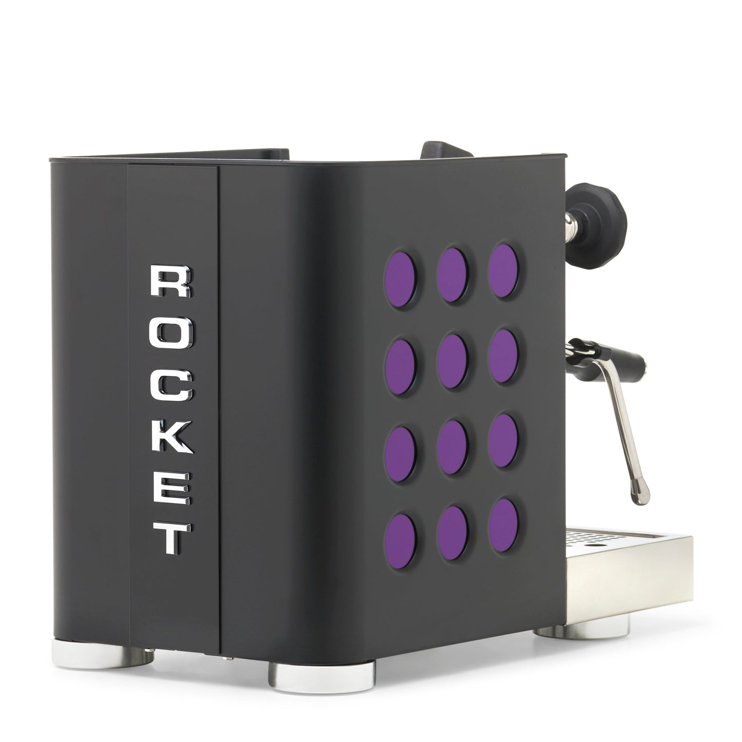 Rocket Espresso Appartamento TCA Espresso Machine - Black with Black Stripe