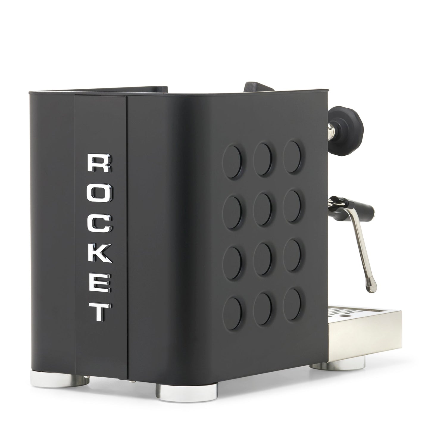 Rocket Espresso Appartamento TCA Espresso Machine - Black with Black Stripe