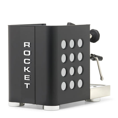 Rocket Espresso Appartamento TCA Espresso Machine - Black with Black Stripe