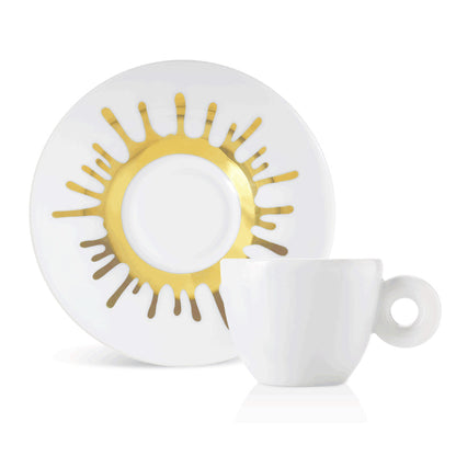 Illy Art Collection Ai Weiwei Set of 2 Espresso Cups