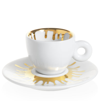 Illy Art Collection Ai Weiwei Set of 2 Espresso Cups
