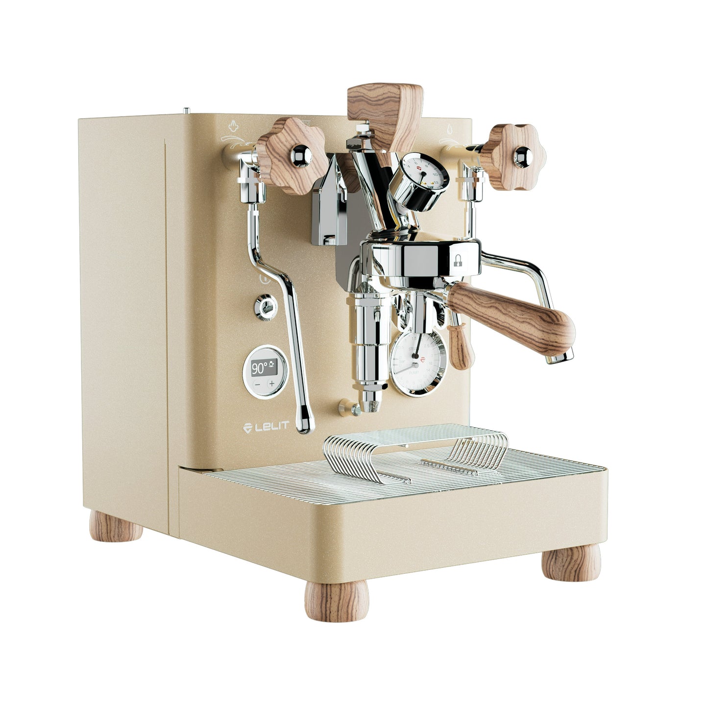 Refurbished Lelit Bianca V3 Dual Boiler Espresso Machine Gold