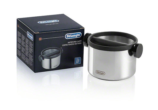 DeLonghi Stainless Steel Knock Box - Large