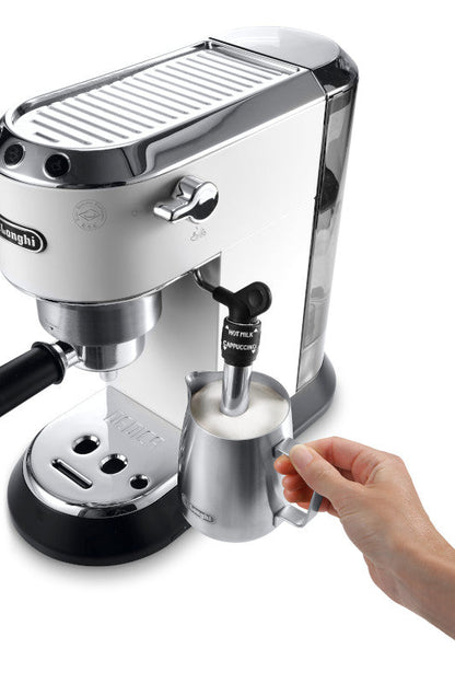 DeLonghi EC685W Dedica Deluxe Espresso Machine - White