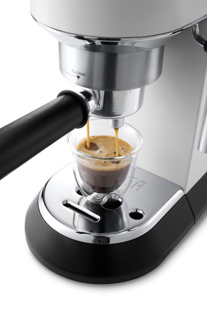 DeLonghi EC685W Dedica Deluxe Espresso Machine - White