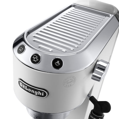 DeLonghi EC685W Dedica Deluxe Espresso Machine - White