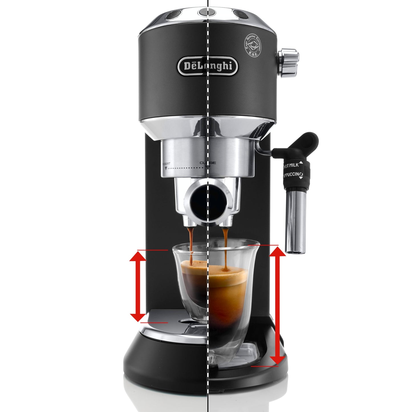 DeLonghi EC685BK Dedica Deluxe Espresso Machine - Black