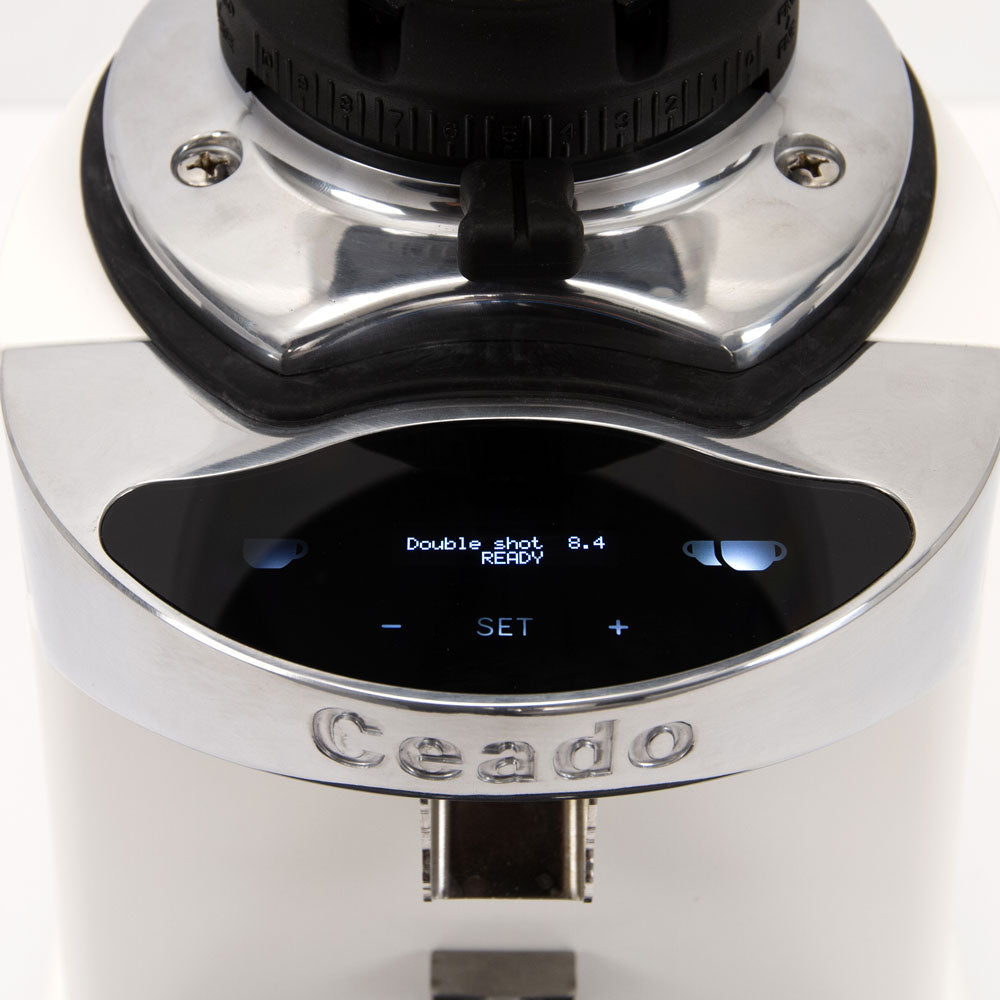 Refurbished Ceado E37J Electronic Espresso Grinder in Black