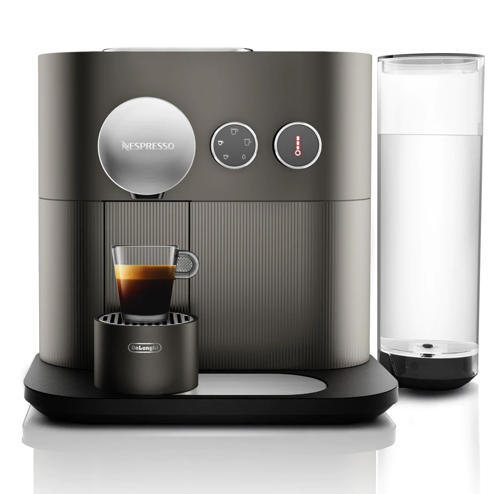 Nespresso Expert Espresso Machine by DeLonghi with Aeroccino - Anthracite Gray
