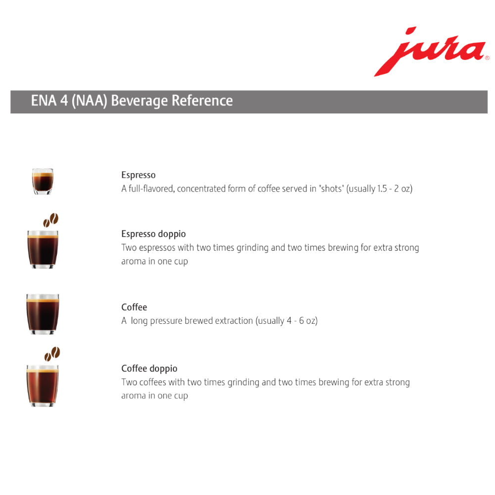 JURA ENA 4 Super-Automatic Espresso Machine